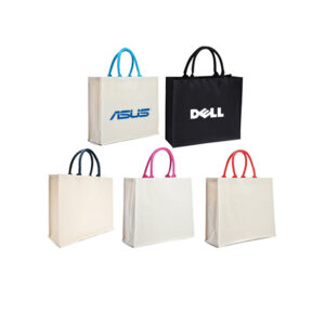Canvas Bags with Logo Print
