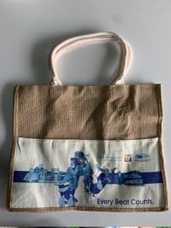 jute bag custom made printing